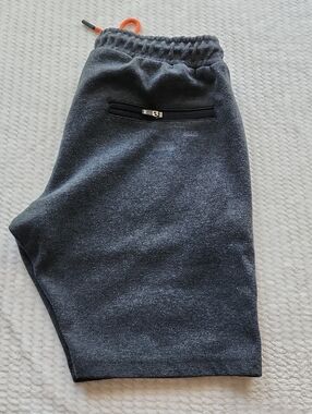 Cropp Dark Gray  Shorts with Orange Drawstring